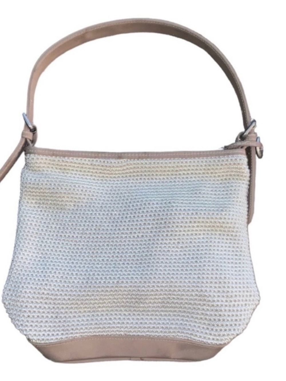 The Sak Brown & Tan Knit Handbag